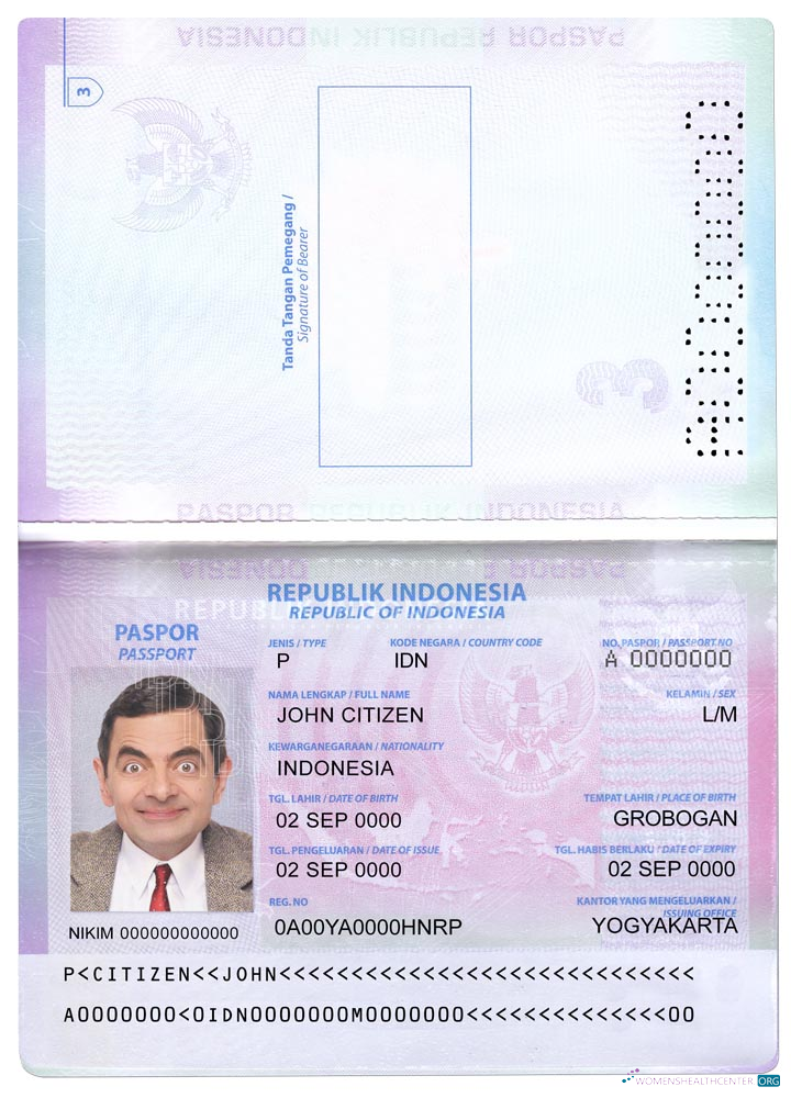 Download Indonesia pass 2022 present Photoshop template